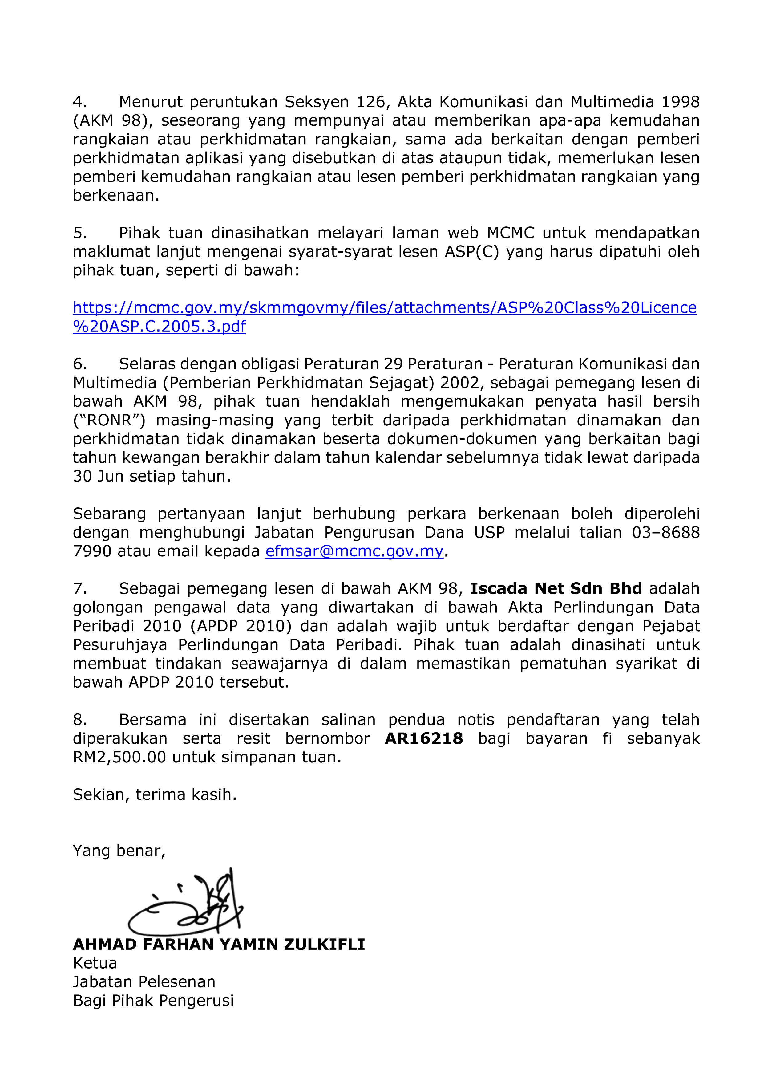Lesen ASP 2